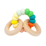 Orange, Yellow, Green Rattle Ring