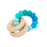 Blues & Greens Rattle Ring