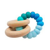 Blues & Greens Rattle Ring