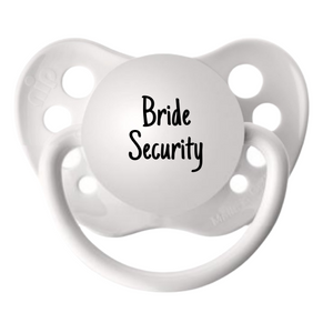 Bride Security Pacifier