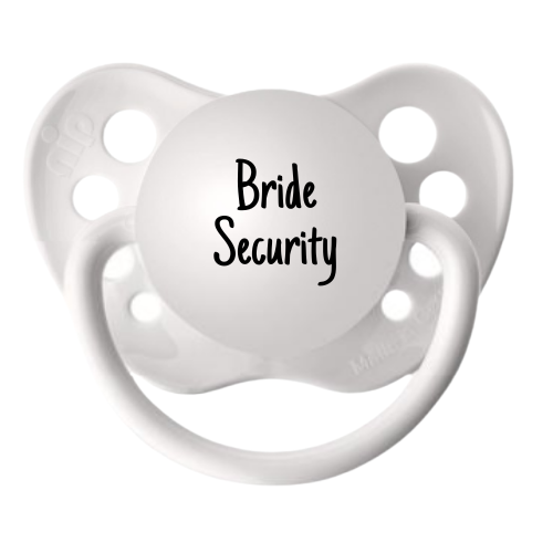 Bride Security Pacifier