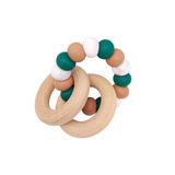 Green Coffee Cup Rattle Ring