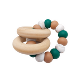 Green Coffee Cup Rattle Ring