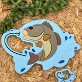 Bass Fish Teether