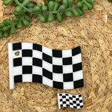 Checkered Flag Teether