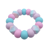 Cotton Candy Swirl Teething Ring