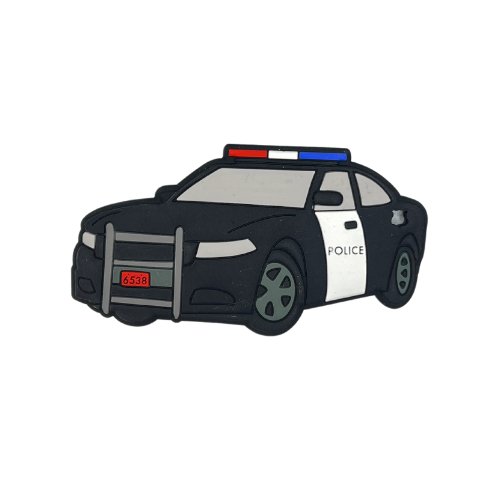 Police Car Silicone Teether