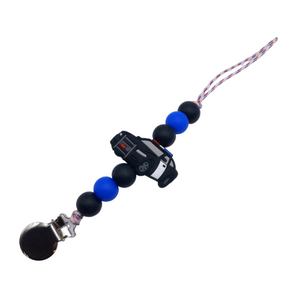 Police Car Pacifier Clip