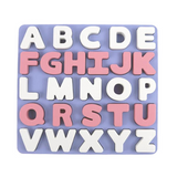 Silicone Alphabet Puzzle - Neutral 2
