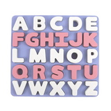 Silicone Alphabet Puzzle - Neutral 1