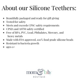 Hot Air Balloon Silicone Teether