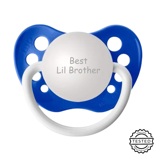 Best Lil Brother Baby Pacifier