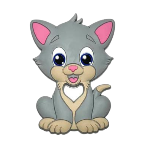Cat Silicone Teether
