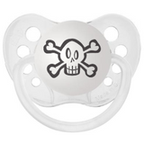 Skull Pacifier Clear