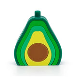 Silicone Stacking Avocado