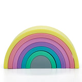 Silicone Stacking Rainbow