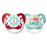 First Christmas Pacifier Set