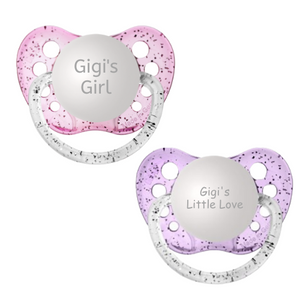 Gigi's Love Pacifier Set - 0-6 months