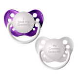 Grammy's Love Girl Pacifier Set