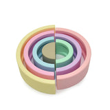 Silicone Stacking Rainbow