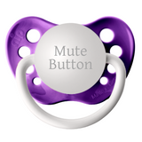 Mute Button Pacifier