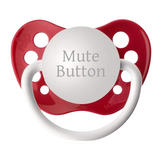 Mute Button Pacifier