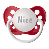 Naughty & Nice Pacifier Set