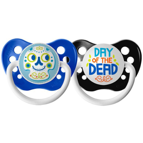 Boy Day of the Dead Pacifier Set