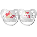 I Love Canada Pacifier Set