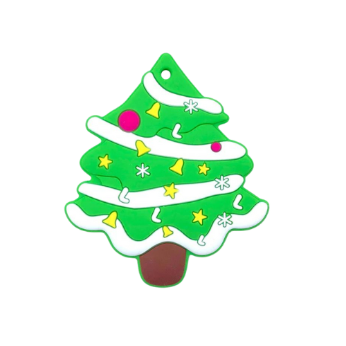 Christmas Tree Silicone Teether