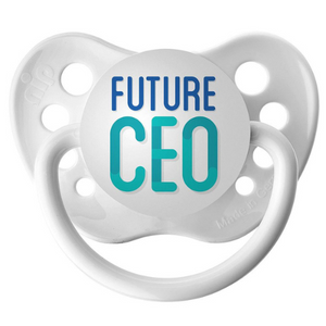 Future CEO Pacifier White