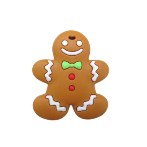 Ginger Bread Man Silicone Teether
