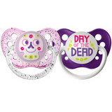 Girl Day of the Dead Pacifier Set
