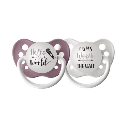 Newborn Baby Girl Pacifier Set