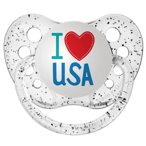 I Love USA Pacifier