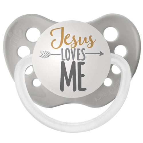 Jesus Loves Me Pacifier