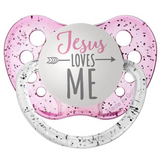 Jesus Loves Me Pacifier