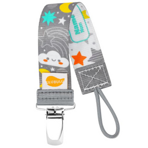 Moon & Stars Pacifier Clip