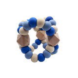 Triangle Orbit Teething Toy - Navajo Blues