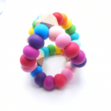 Triangle Orbit Teething Toy - Rainbow