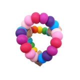 Triangle Orbit Teething Toy - Rainbow