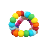 Triangle Orbit Teething Toy - Rainbow