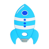 Rocketship Silicone Teether