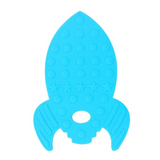 Rocketship Silicone Teether