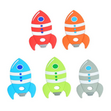 Rocketship Silicone Teether