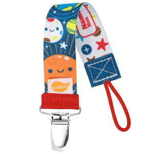 Solar System Pacifier Clip