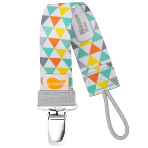 Triangles Pacifier Clip