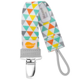 Triangles Pacifier Clip